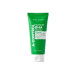 Découvrez la Mousse Nettoyante Anti-Imperfections A-Control Heartleaf ET BHA de NINELESS, présentée dans un tube vert, idéale pour les peaux à tendance acnéique. Avec 4 % d'extrait de Heartleaf et de l'acide salicylique, cette mousse rafraîchissante apporte de la clarté dans un format de 120 ml. Dakar