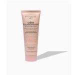 Un tube rose de BYPHASE CRÈME VISAGE ÉCLAIRCISSANTE EFFET BLANCHIMENT 75 ml se pose sur une surface claire avec une ombre douce. Son effet éclaircissant et unifiant est similaire à celui du Gel Crème Hydratant Anti-Âge d'ADVANCED CLINICALS. Dakar