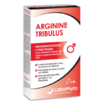 Coffret de Labophyto Complément Alimentaire Augmente Taux de Testostérone et Performances Sexuelles, enrichi en Ginkgo Biloba pour améliorer les performances et le tonus. La boîte à dominante blanche avec des accents rouges contient 60 gélules. Dakar