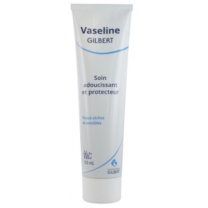 Gilbert Vaseline Soin Adoucissant et Protecteur Peau Sèche 100 ml Sans emballage