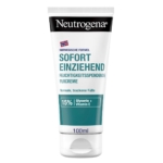 Le tube de 100 ml de Neutrogena Crème Pieds 40% Glycérine Ultra Riche Peaux Sèches, formulée pour les pieds secs, souligne l'absorption instantanée grâce à la formule norvégienne, 15% de glycérine et la vitamine E. Dakar