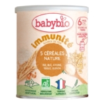 Babybio 3 Céréales Nature 6 Mois et + Bio 220 g est une céréale bio française pour bébés dès 6 mois, à base de riz, de blé et d'avoine. Nutritive et riche en fibres, elle est idéale pour introduire les céréales dans l'alimentation de votre bébé. Dakar