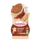 Le conditionnement babybio Desserts lactés bébé Semoule au Lait Fleur d'Oranger 2x100 g contient un bol de semoule dessert, convient dès 6 mois, fabriqué en France avec du lait régional et délicatement parfumé à la fleur d'oranger. Dakar