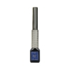 Un flacon de L'Oréal Paris Super Liner Matte Signature Eyeliner Liquide Mat 02 Blue, avec un bouchon argenté métallique et une base carrée noire affichant l'étiquette du produit. Dakar