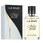 Le flacon de 30 ml de l'Eau de Parfum La Rive Miss Dream se trouve à côté de son élégant coffret noir et blanc aux accents dorés - un choix chic pour les fans de l'Eau de Parfum La Rive In Love. Dakar