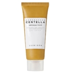 Un tube de 20 ml de SKIN1004 Mousse Nettoyante Centella de Madagascar avec un bouchon beige et une étiquette blanche affichant le nom et la description du produit en texte noir. Dakar