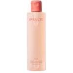 Le flacon rose de Payot Lotion Tonique Éclat Visage Exfoliant Doux AHA 200 ml est doté d'un bouchon rose assorti et d'un texte minimaliste sur le devant. Dakar