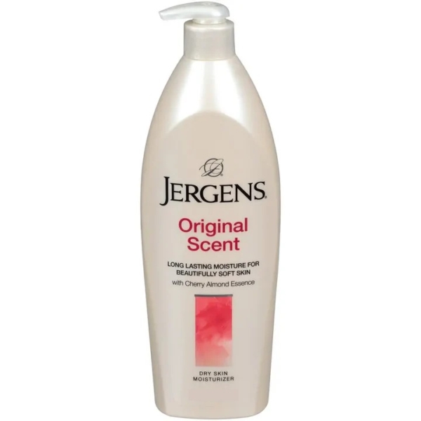 La crème hydratante Lait Corporel Senteur Originale de Jergens, d'une contenance de 783 ml, est offerte dans un flacon-pompe. Elle procure une hydratation durable à la peau sèche et contient une essence de cerise et d'amande pour une peau merveilleusement douce. Dakar