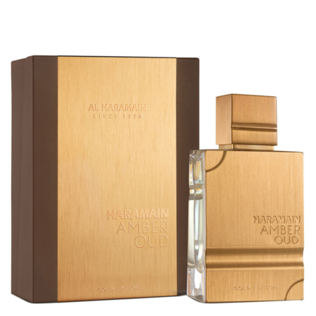 Al Haramain Amber Oud Gold Edition 120ml est présenté dans un coffret élégant. Dakar