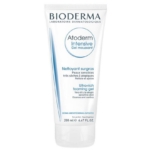 Tube blanc de Bioderma Atoderm Intensive Gel Moussant, étiqueté comme un gel moussant ultra-riche pour les peaux très sèches à atopiques et sensibles. Le tube contient 200 ml (6.67 fl oz). Dakar