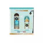 Coffret Noël le Village aux Senteurs Parfum Fleur de Tiaré 4 Produits : Eau de toilette, brume chatoyante, gel douche et lait corporel de fabrication française dans un coffret floral sarcelle et blanc aux accents dorés. Dakar