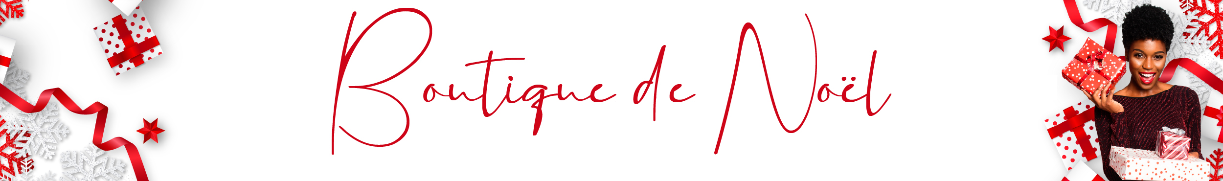 Une bannière festive avec