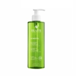 Flacon pompe vert de 400 ml de Rilastil Acnestil Cleansing Gel, avec un texte blanc et un distributeur pompe blanc, conçu pour le soin des peaux à tendance acnéique. Dakar