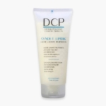 Un tube de DCP Dermatologic Cosmetic Products Syndet Lipidik Lipid Replenishing Cream, étiqueté pour anti-grattage, anti-irritation, et adapté à la sécheresse sévère, avec un texte en français et des accents bleus. Dakar
