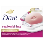 Dove Replenishing dragon fruit et barre de savon de noix de coco 90g est une barre de beauté rose hydratante avec une crème hydratante, parfaite pour le visage, le corps et les mains, dans un emballage d'inspiration tropicale. Dakar