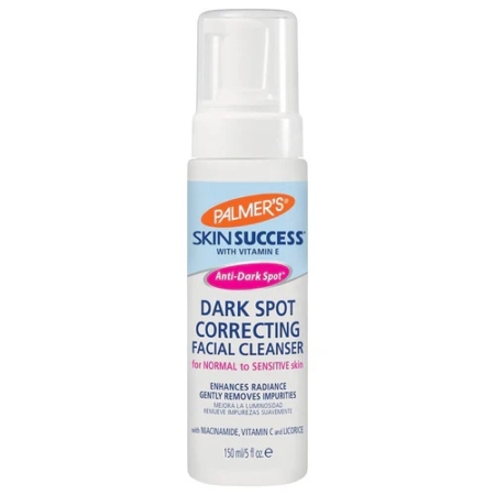Flacon de Palmer's Skin Success Dark Spot Correcting Facial Cleanser with Vitamin E pour les peaux normales à sensibles, avec un distributeur à pompe et un format de 150 ml. Dakar