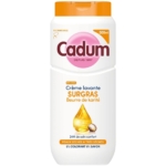 Un flacon de 450ml de Cadum Crème Douche Surgras Miel de Fleurs, avec un soin nourrissant pour les peaux sèches à très sèches-0% de colorant et de savon-comparable à Dove Crème Douche. Dakar