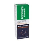 Une boîte de Somatoline Cosmetic Anti-cellulite incrustée 15 jours 250ml, avec texte en français et illustration de jambe, prétend réduire la cellulite en 15 jours et contient de la caféine et de l'extrait naturel de ginseng. Dakar