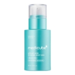 Un flacon de Cos De Baha Sérum Acide Azélaïque Niacinamide 30 ml pour les cicatrices d'acné kystique, les rougeurs du visage et les points noirs. Le flacon est doté d'un distributeur à pompe et d'un texte blanc sur l'étiquette. Contient 30 ml (1.01 fl. oz.). Dakar
