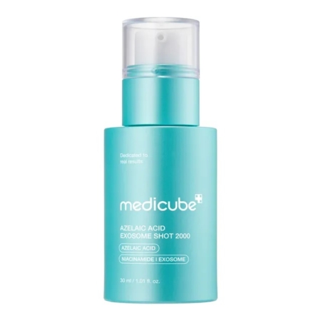 Un flacon de Cos De Baha Sérum Acide Azélaïque Niacinamide 30 ml pour les cicatrices d'acné kystique, les rougeurs du visage et les points noirs. Le flacon est doté d'un distributeur à pompe et d'un texte blanc sur l'étiquette. Contient 30 ml (1.01 fl. oz.). Dakar