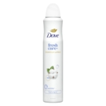 Le déodorant en spray « Dove Zinc Protect Original » Anti-Odeurs 72 h, 0 % d'alcool, en flacon de 200 ml, orné d'un motif de coton, d'une inscription en doré et bleu et d'un bouchon blanc, offre une protection anti-odeurs pendant 72 heures tout en prenant soin de votre peau en douceur. Il ne contient pas d'alcool. Dakar