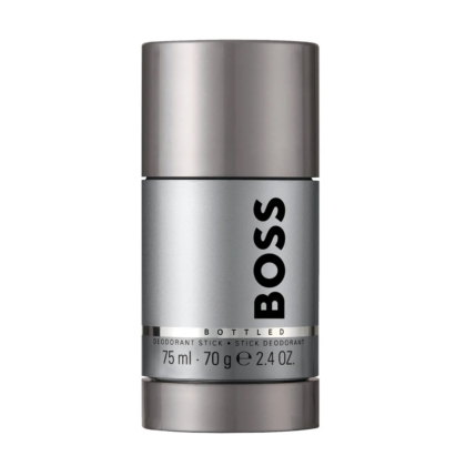 Le déodorant stick pour homme Hugo Boss BOSS Bottled de 75 ml se présente dans un emballage argenté et gris, orné de l'inscription « BOSS BOTTLED » sur le devant. Ce stick élégant et masculin offre une fraîcheur longue durée. Dakar