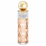 Ce flacon de parfum haut et élégant, au corps texturé couleur or rose et au bouchon rond doré, portant l'inscription « Saphir Oui Intense Eau de Parfum Femme 200 ml », respire la sophistication et le charme dans chaque détail. Dakar