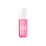 Un flacon rose de 90 ml du déodorant « Sol de Janeiro Cheirosa 48 Brume Parfumée Corps et Cheveux », muni d'un bouchon blanc et portant l'inscription « 48 » sur le devant, photographié sur fond blanc. Dakar