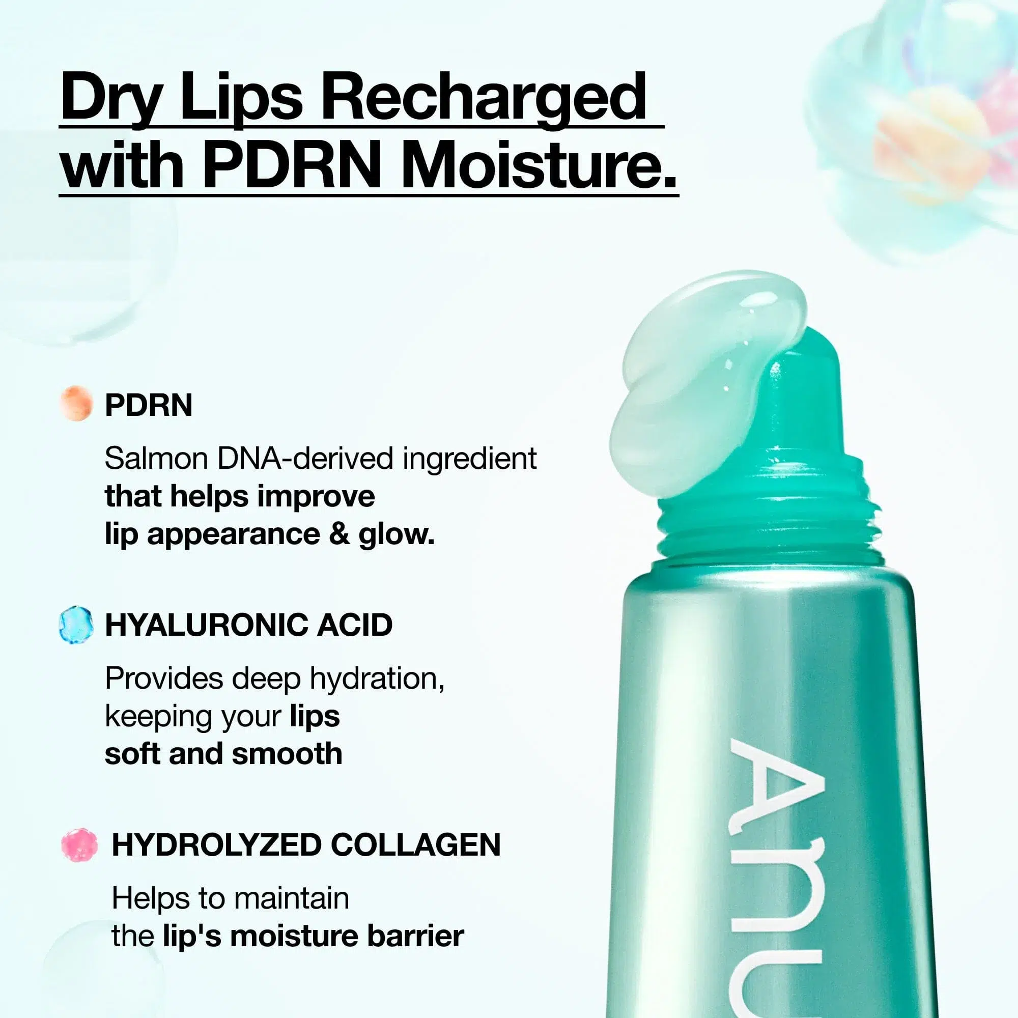 Anua Pdrn Lip Sérum Soin Réparateur et Hydratant des Lèvres 10ml – Image 2