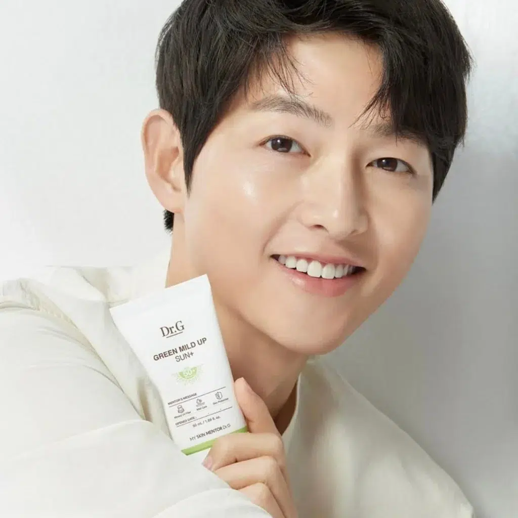 Dr G Green Mild Up Sun+ Spf50 Crème Solaire Minérale Apaisante 50 ml – Image 3