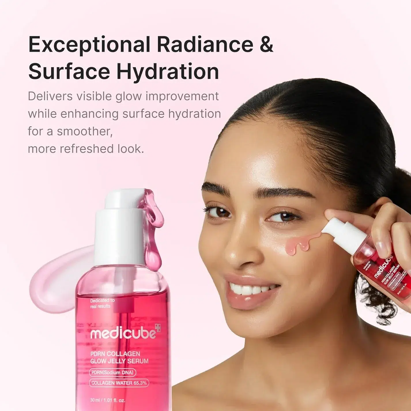 Medicube Sérum Gelée PDRN Collagène Éclat Hydratation et Effet Repulpant 30 ml – Image 3