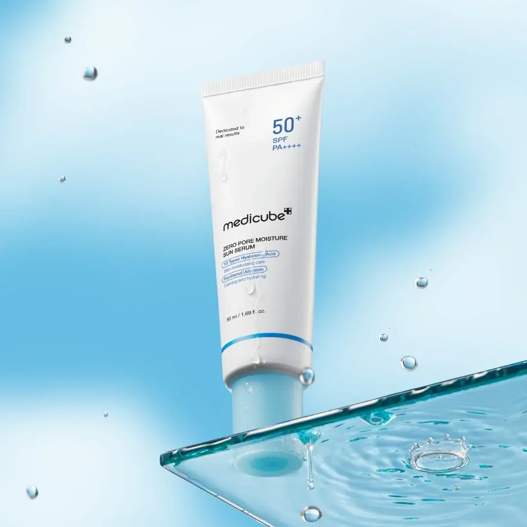 Medicube Zero Pore Sérum Solaire Spf50+ Hydratant Anti Brillance et Affinant les Pores 50ml – Image 3