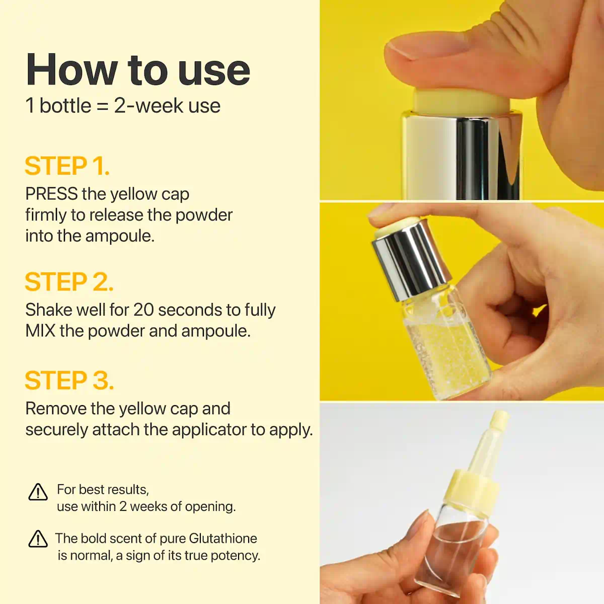 Numbuzin No.5 Ampoule Concentrée Anti Taches au Glutathion et Acide Tranexamique 10.7g – Image 5