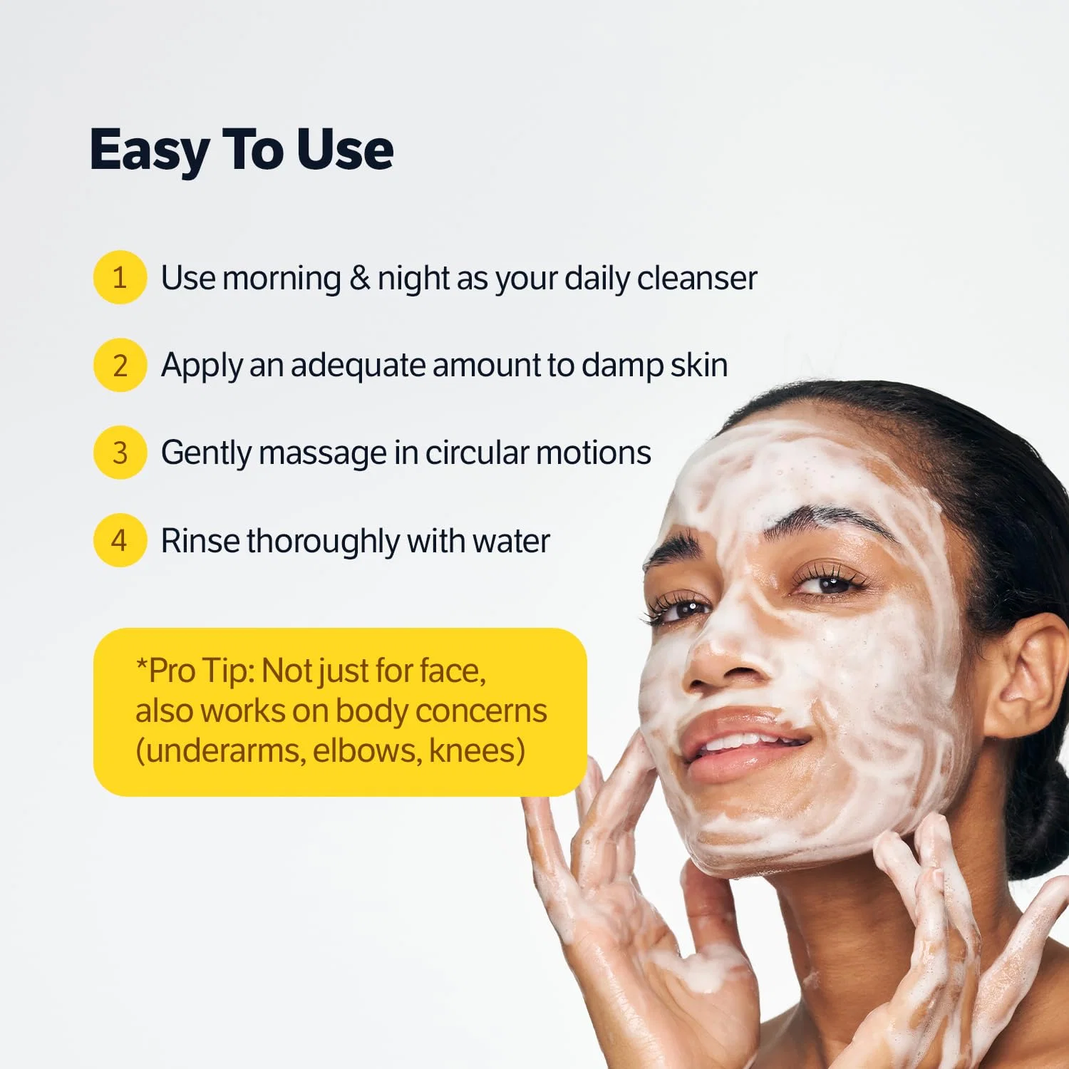 Sungboon Editor Gel Nettoyant Anti-Taches à l’Acide Kojique et Niacinamide 120 g – Image 2