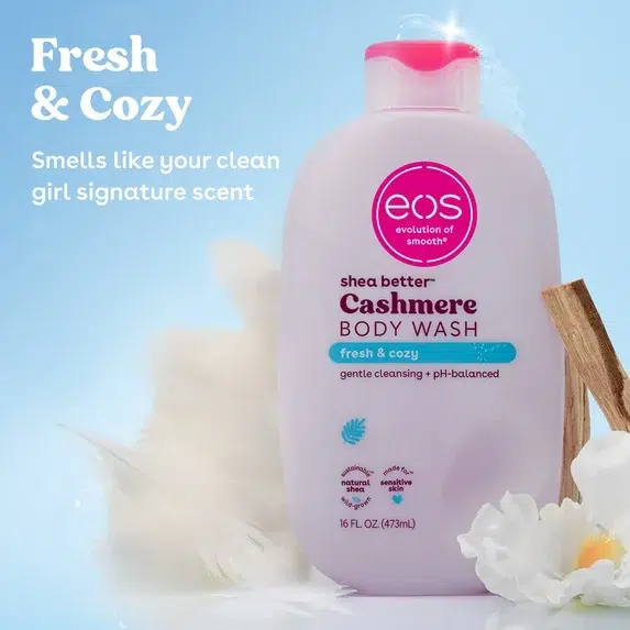 EOS Shea Better Fresh et Cozy Gel Douche Hydratant et Parfumé 473 ml – Image 2