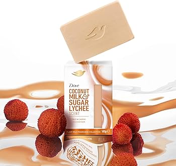 Dove Mousse De Douche Lait De Coco Et Litchi 141g – Image 2