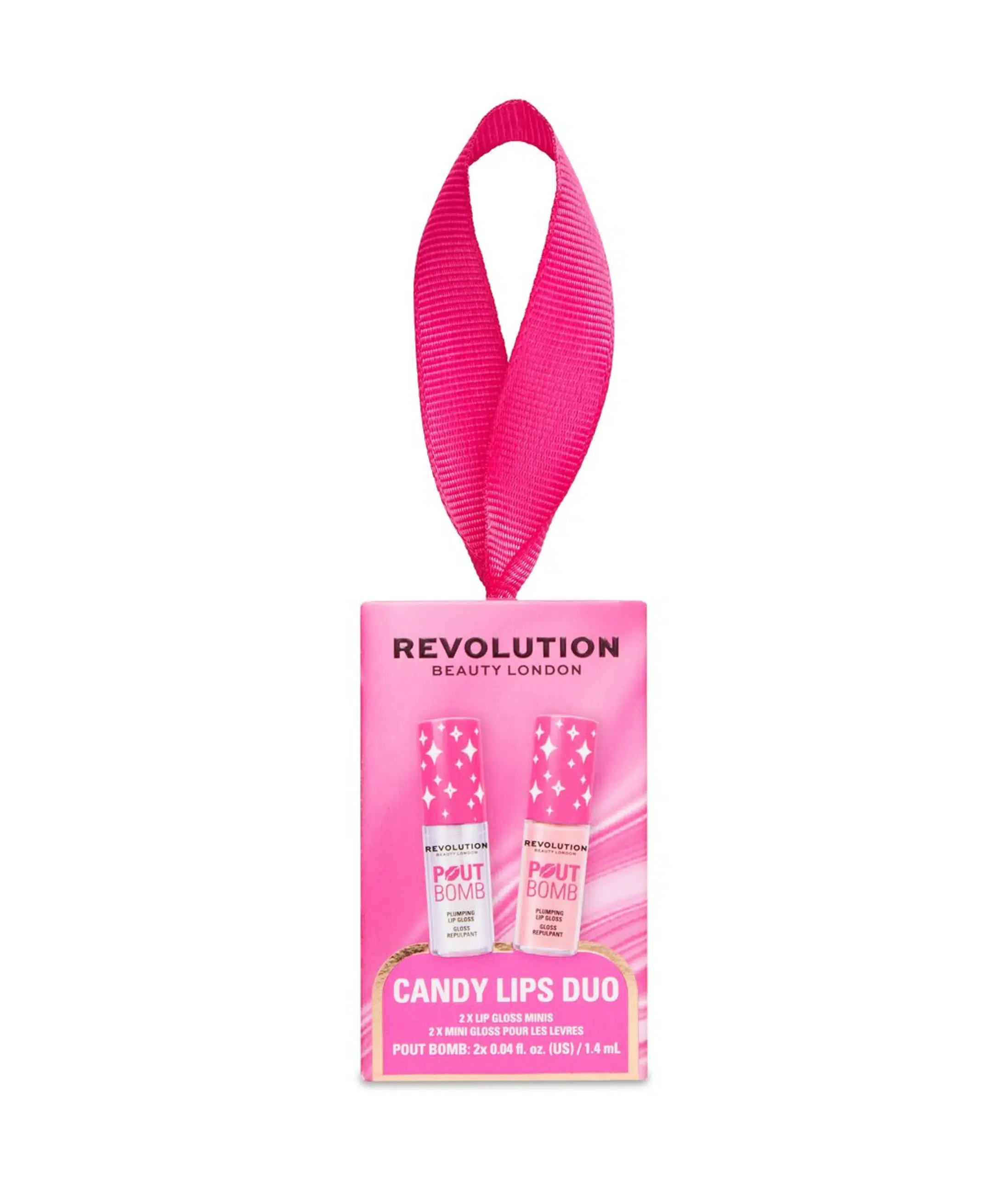 Makeup Revolution Candy Lips Duo Coffret 2 Gloss Repulpants 2×1.4 ml – Image 2