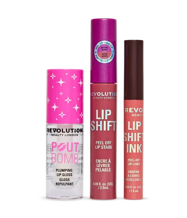 Makeup Revolution Sweet Stain Lip Trio Coffret 3 Produits Lèvres Encres 2.5 ml + Crayon 1.5 ml + Gloss 4.5 ml – Image 2