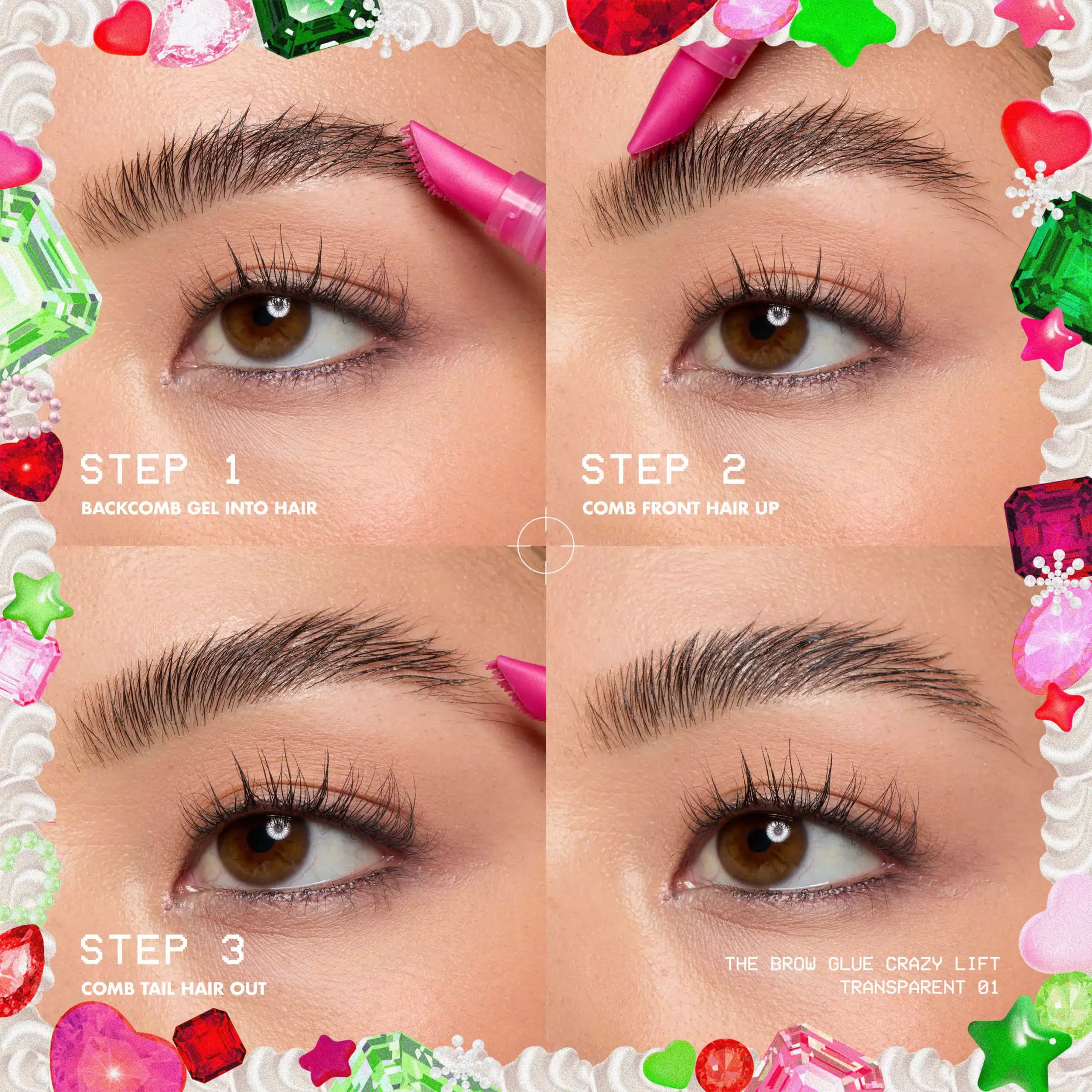 Nyx Professional Makeup Brow Duo 02 Espresso : Gel Fixateur 7ml et Stylo Sourcils 1ml – Image 2