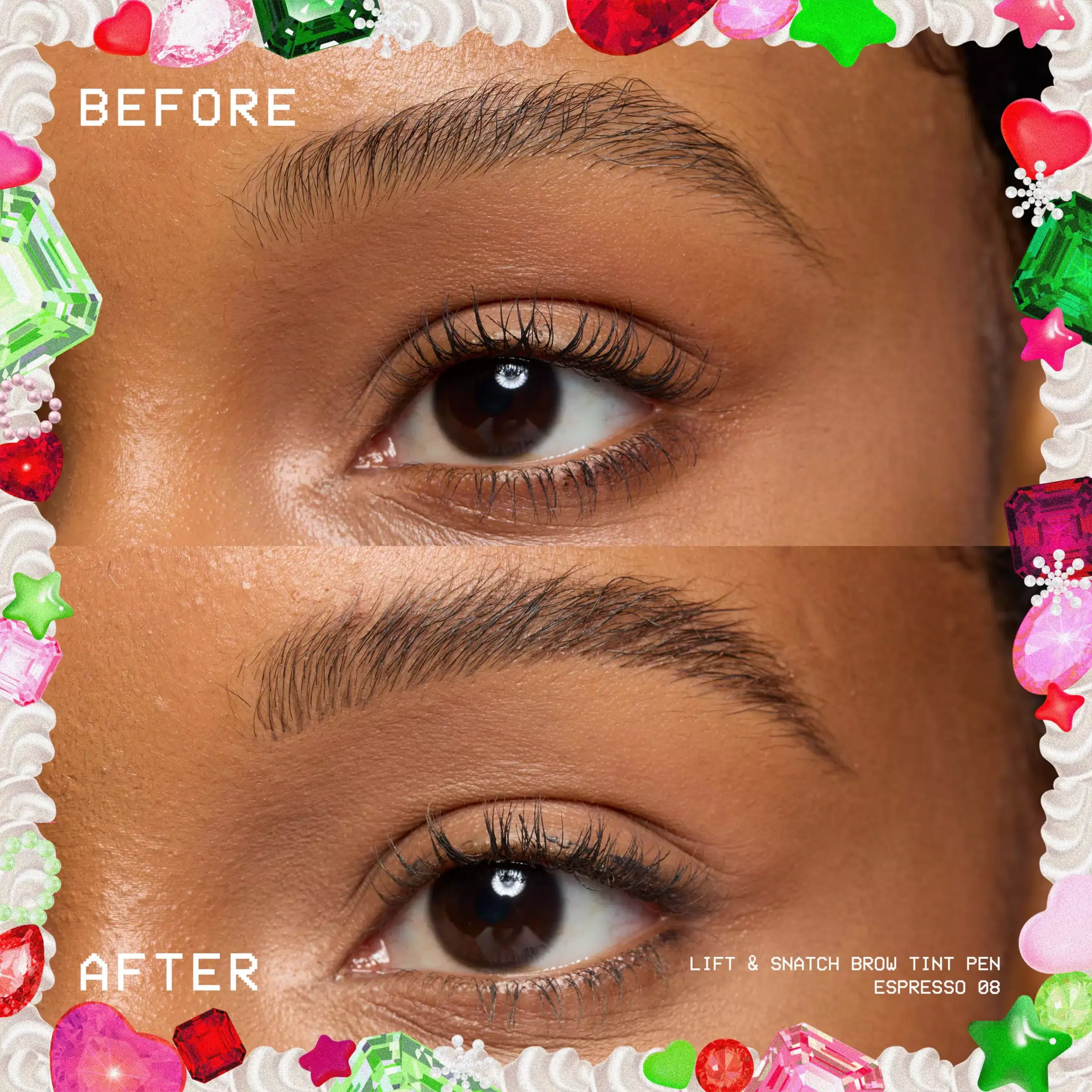 Nyx Professional Makeup Brow Duo 02 Espresso : Gel Fixateur 7ml et Stylo Sourcils 1ml – Image 3